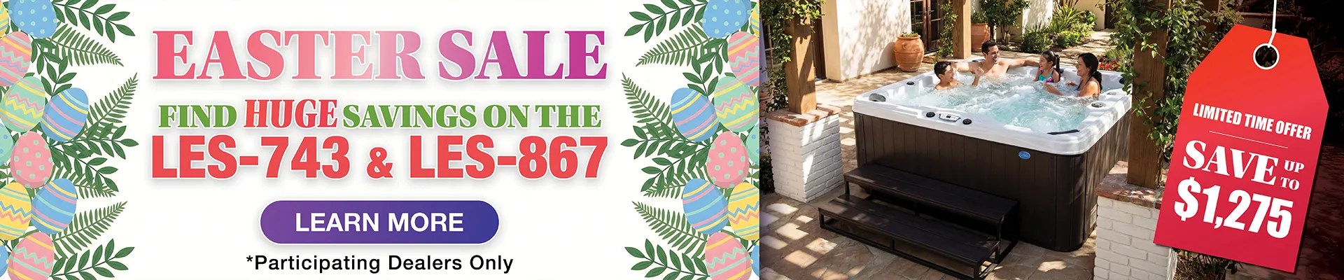 Calspas hot tub being used in a family setting - Waltham